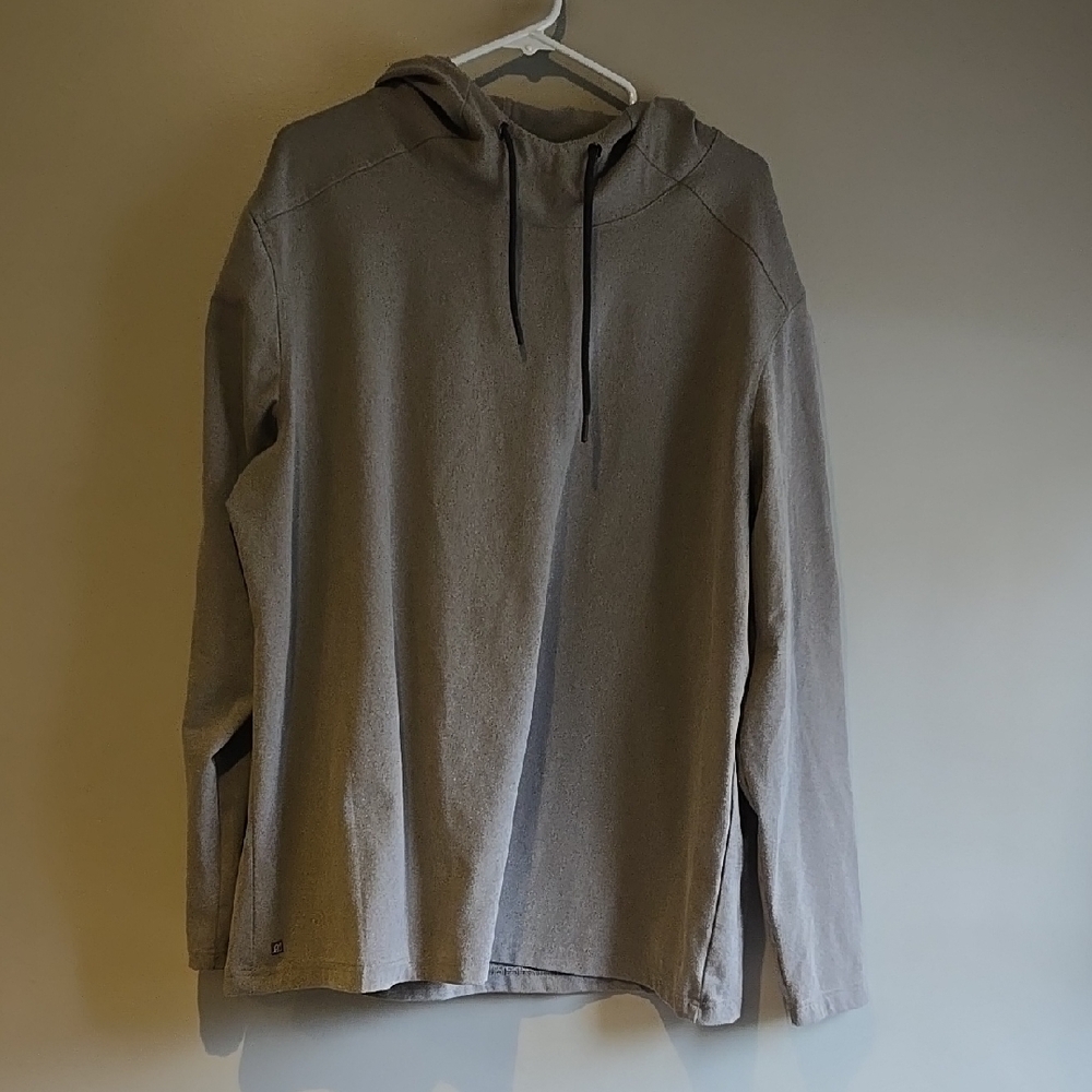 Men's Gray Hoodie Shirt
